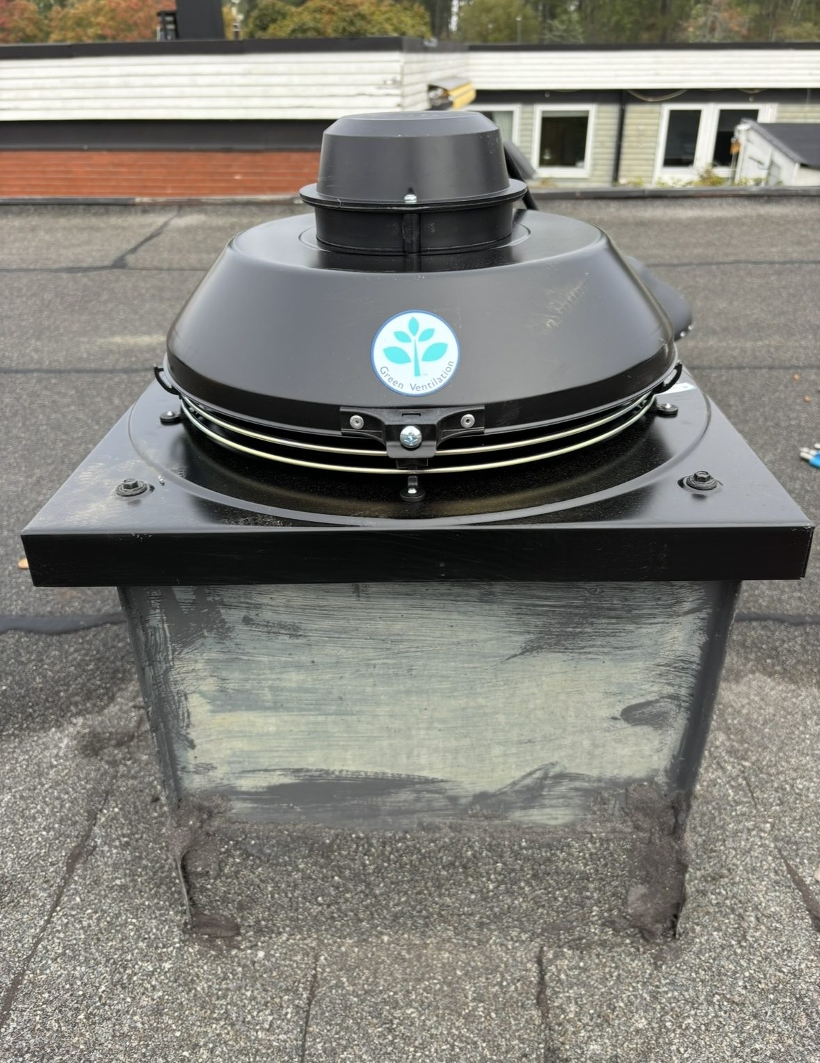 Ventilation i villa i Huddinge